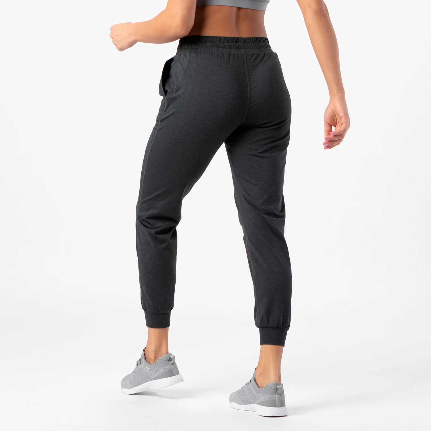 Aurora Jogger Heather Black - Image 4