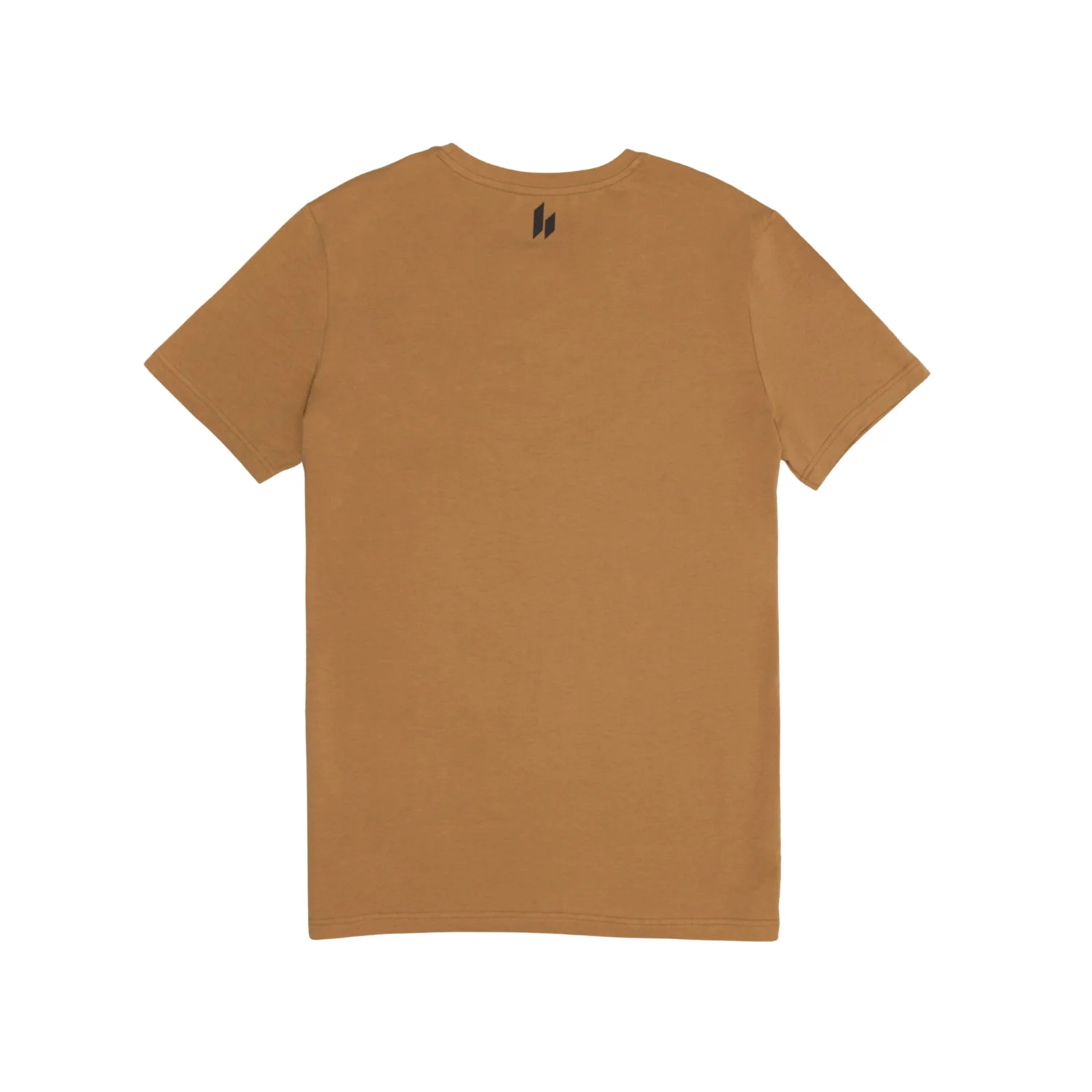 Block Logo HY-Blend Crew Tee Tan - Image 4