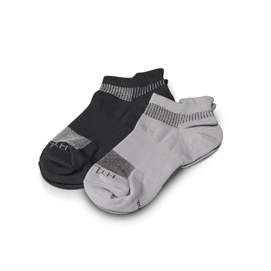 Lightweight Run Sock Cool Gray Black - Image 3