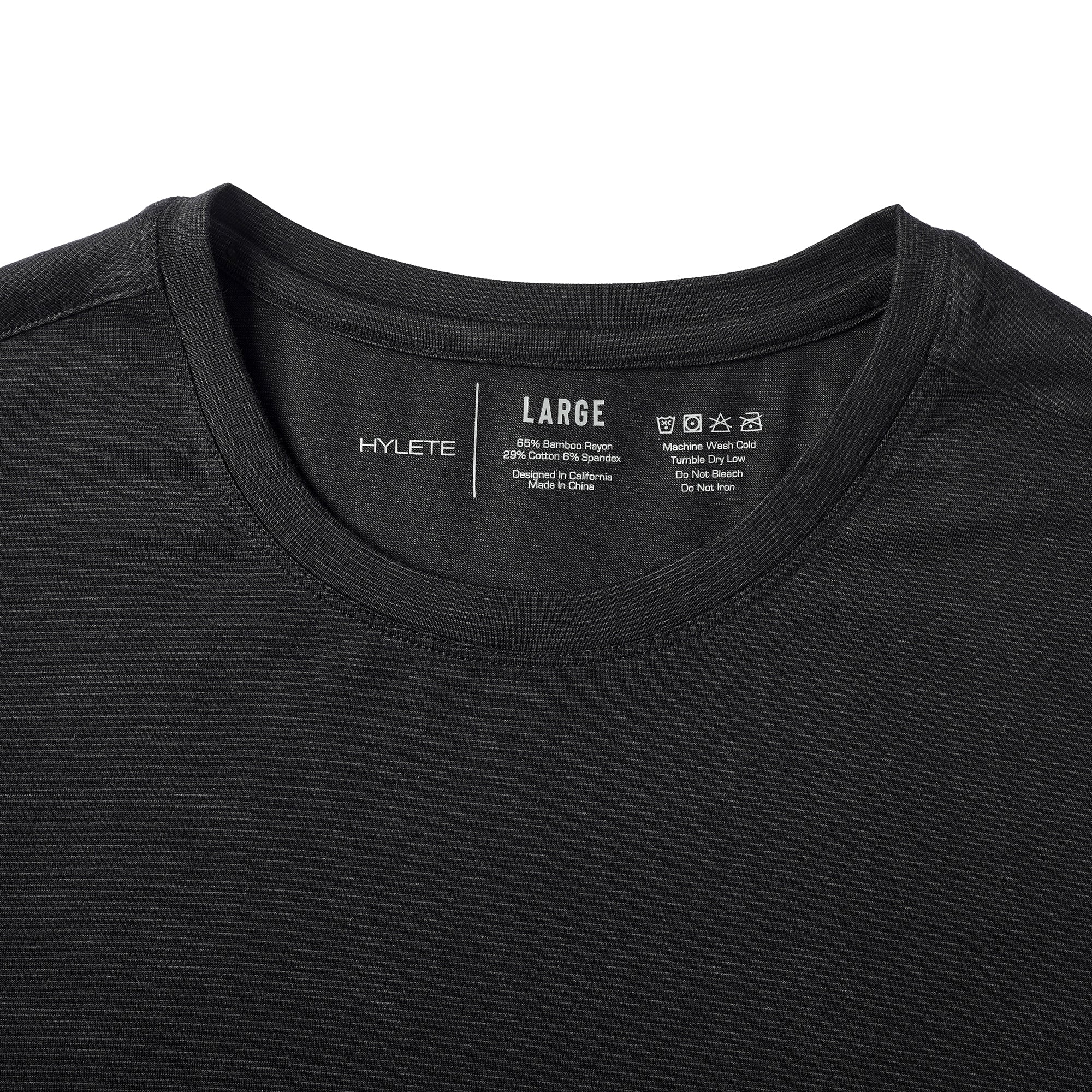 Icon II Crew Tee Black - Image 4