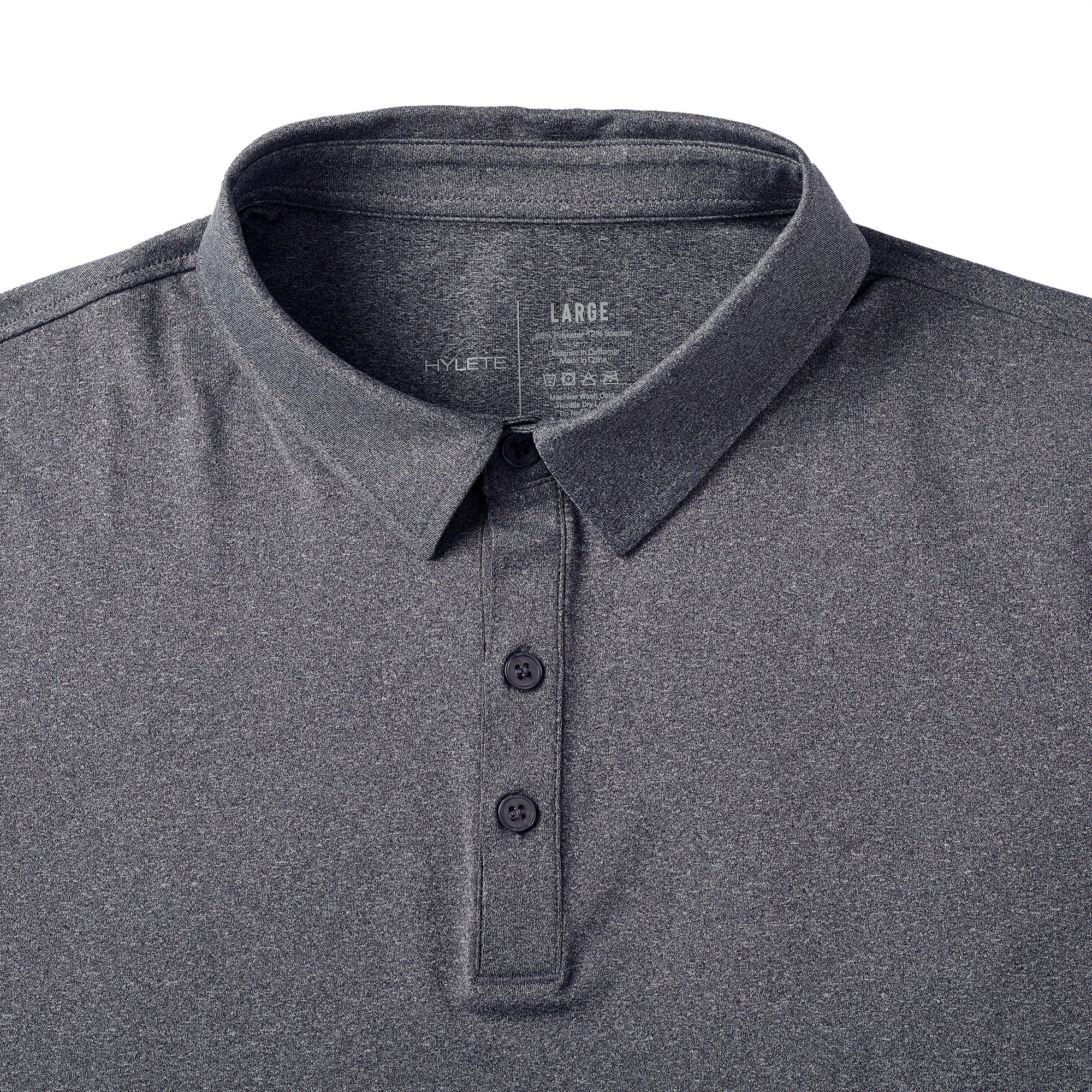 Nexus Polo Heather Black - Image 4