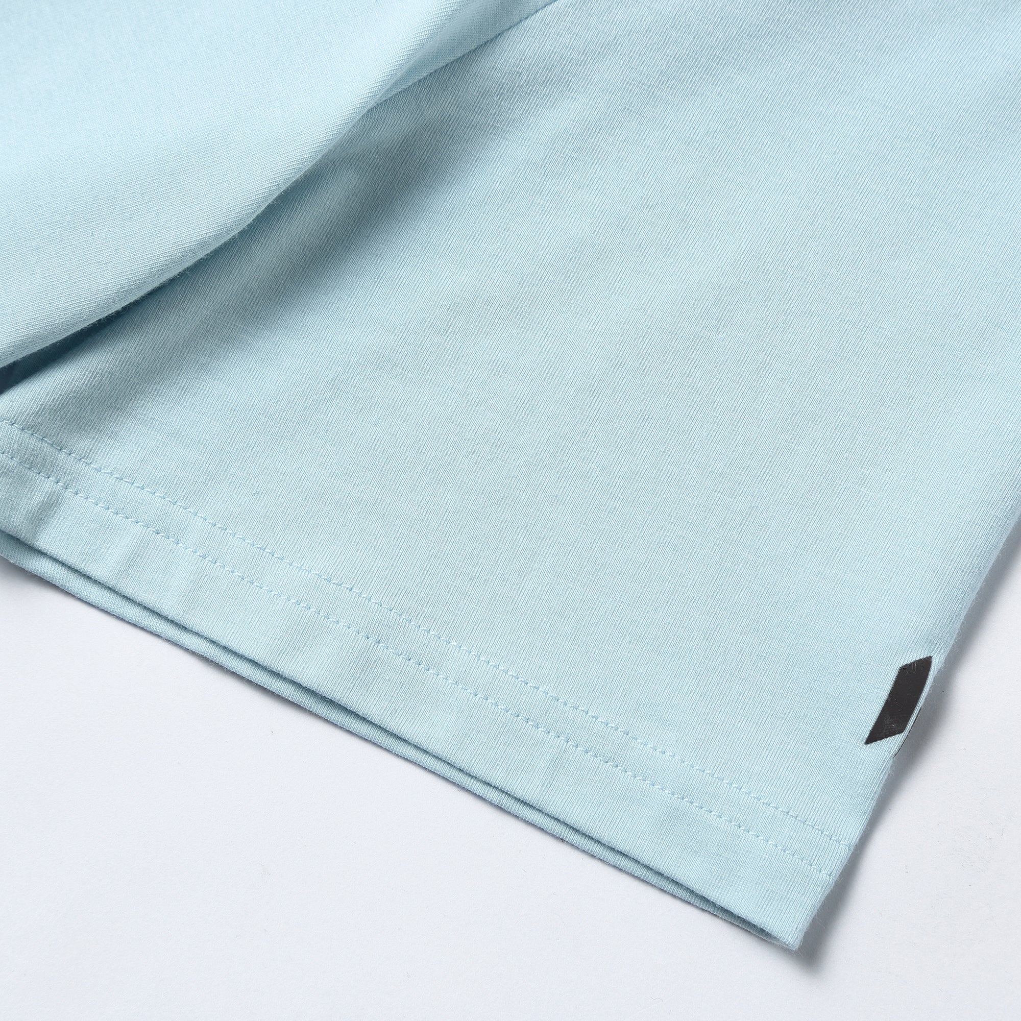 Minimalist HY-Blend Crew Tee Sky Blue - Image 3