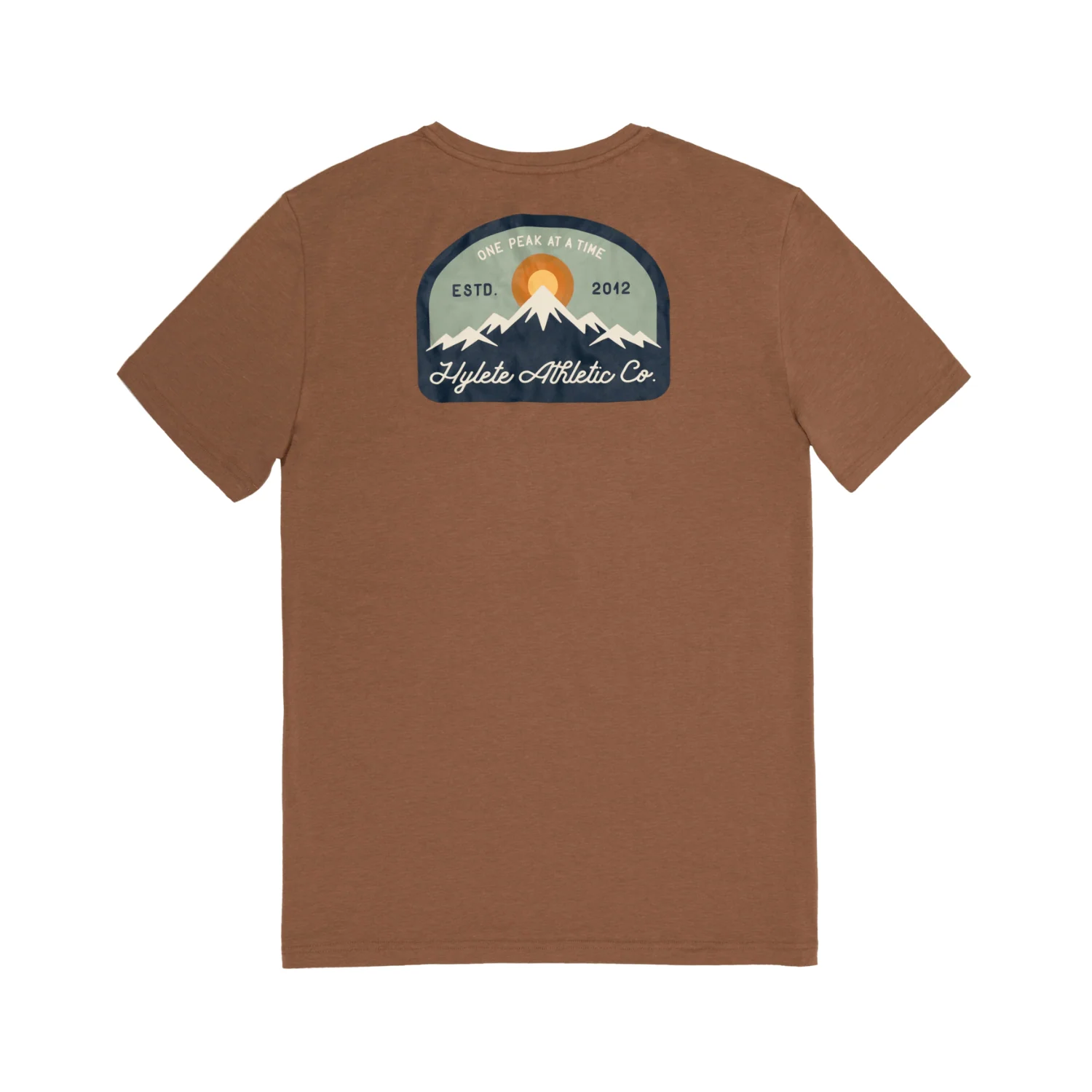 One Peak HY-Blend Crew Tee Raw Umber - Image 2