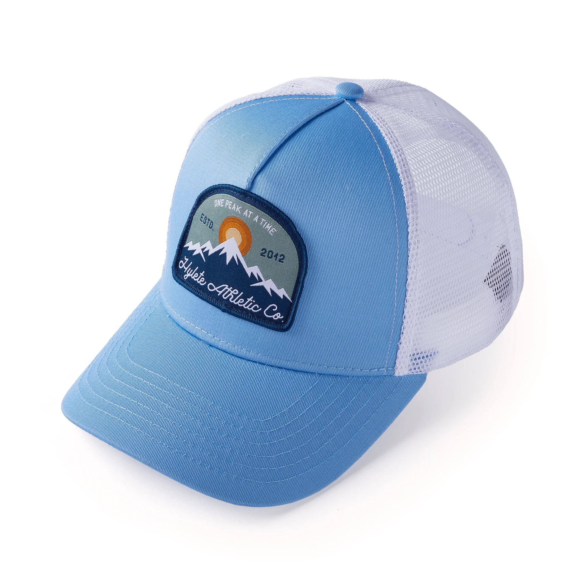 One Peak Trucker Hat Sky Blue - Image 4