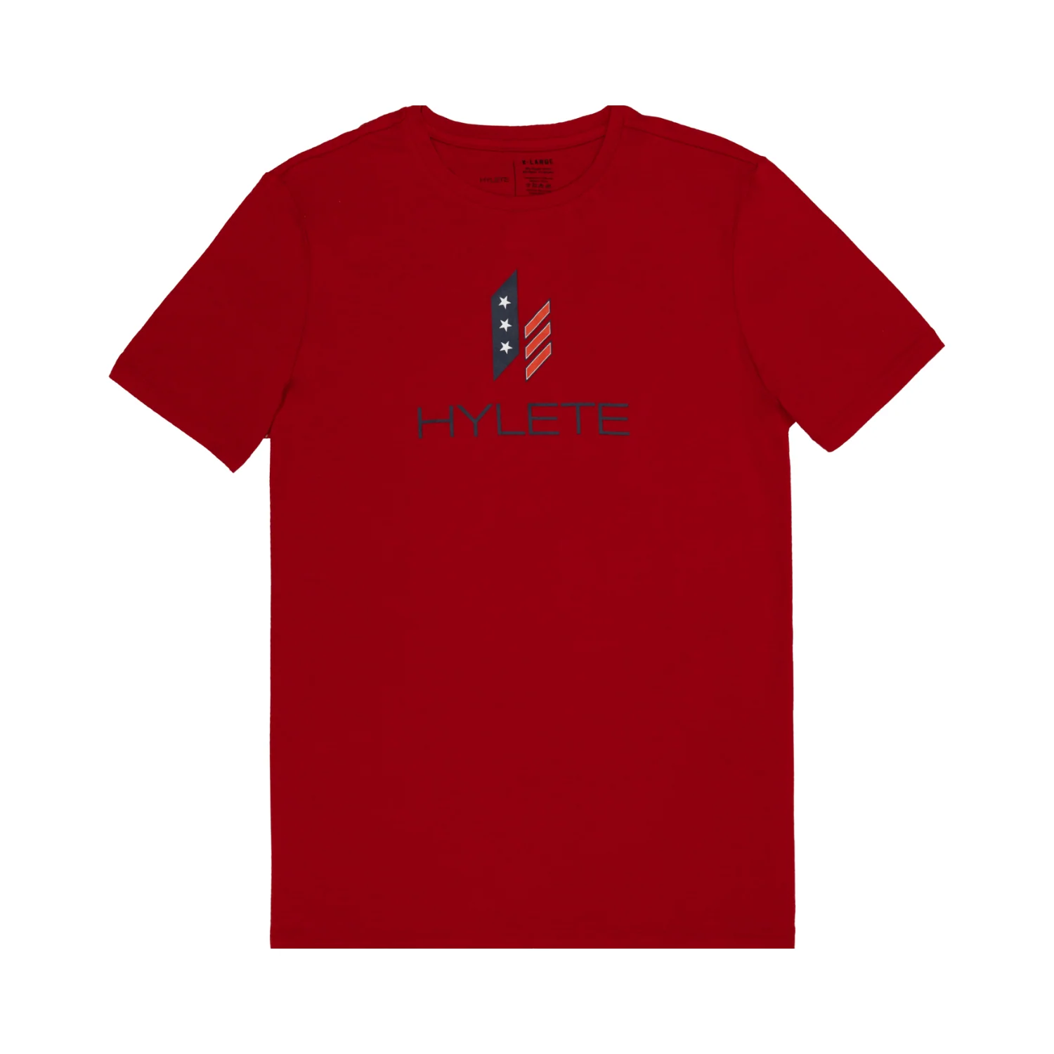 Stacked Nation HY-Blend Crew Tee Crimson Red