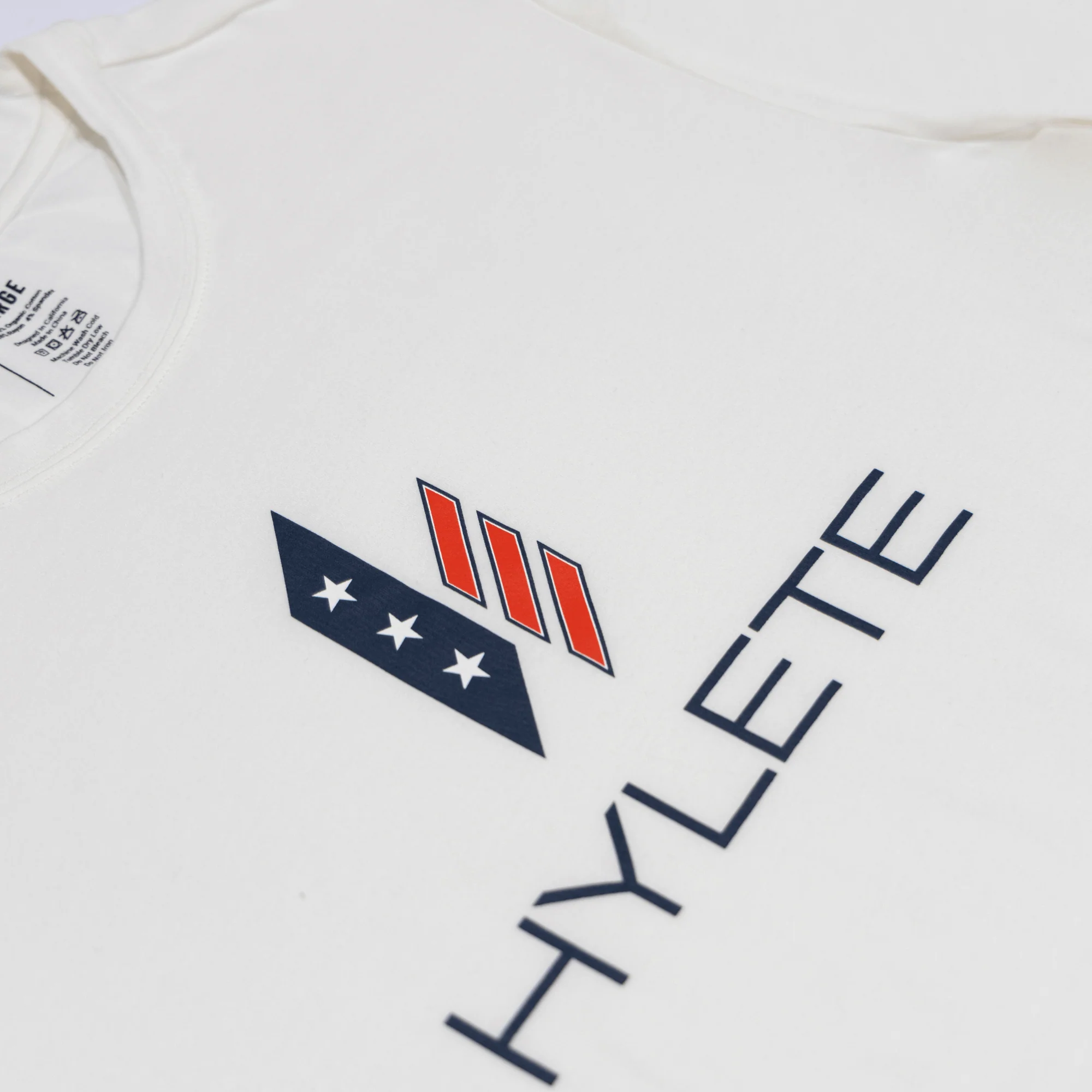 Stacked Nation HY-Blend Crew Tee White - Image 3