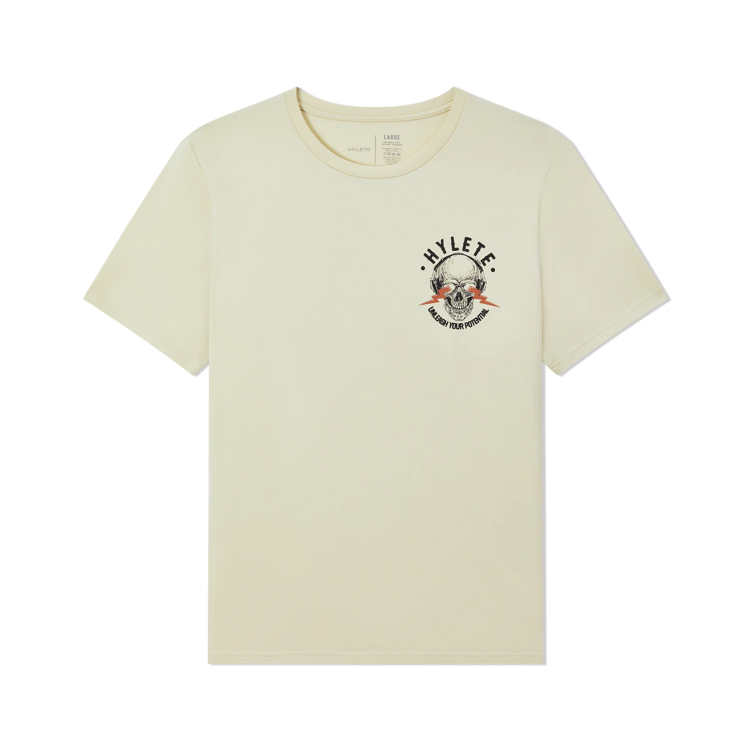 Voltage HY-Blend Crew Tee Aloe Wash